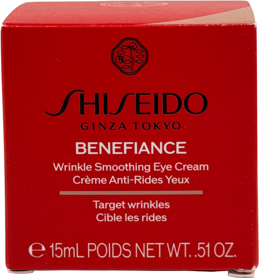 Shiseido Benefiance Wrinkle Smoothing Eye Cream 15ml