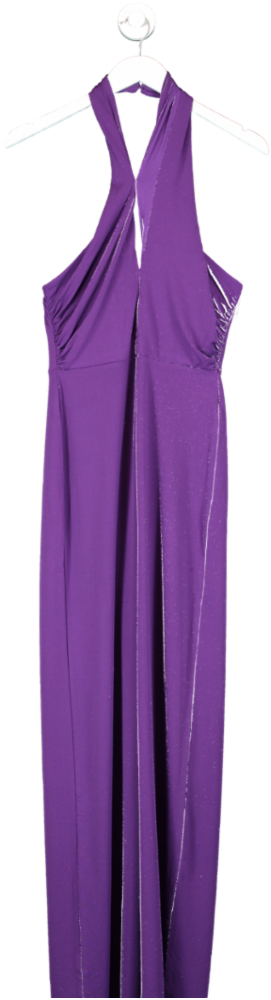 H&M Purple Halterneck Jumpsuit UK S