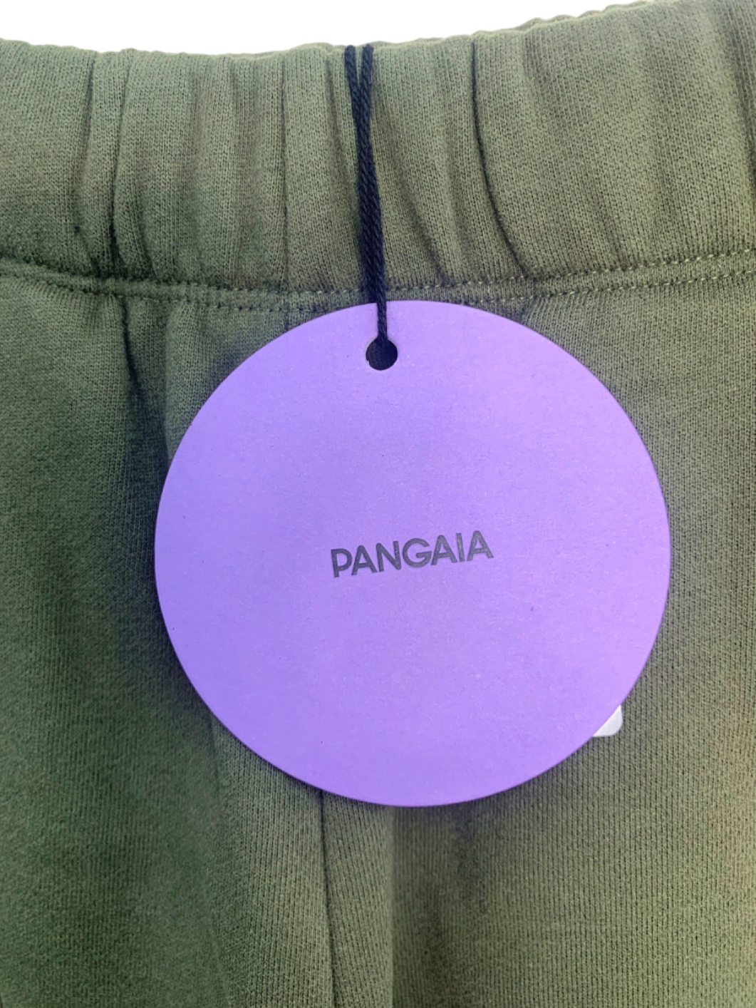 PANGAIA Rosemary Green Organic Cotton Slim Leg Track Pants XS