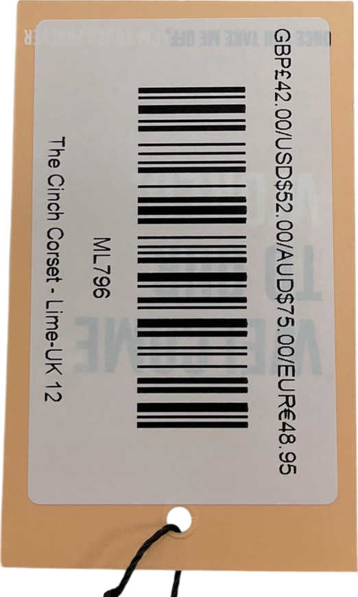 Mars the Label Green The Cinch Corset UK 12