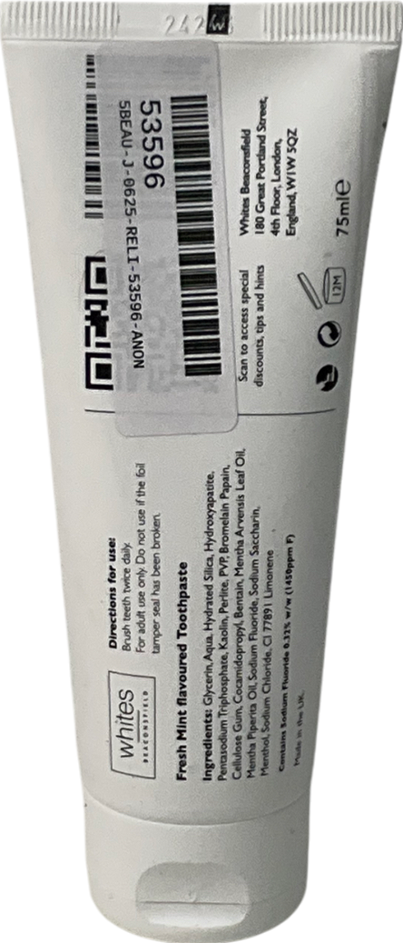 whites Whitening Toothpaste 75ml
