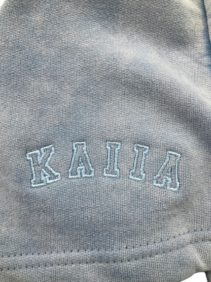 Kaiia the label Blue Logo Sweat Shorts UK 8