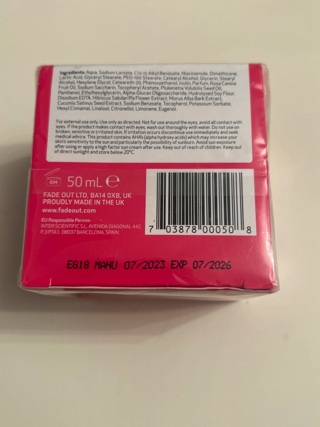 Fade Out Collagen Boost Brightening Night Cream 50ml