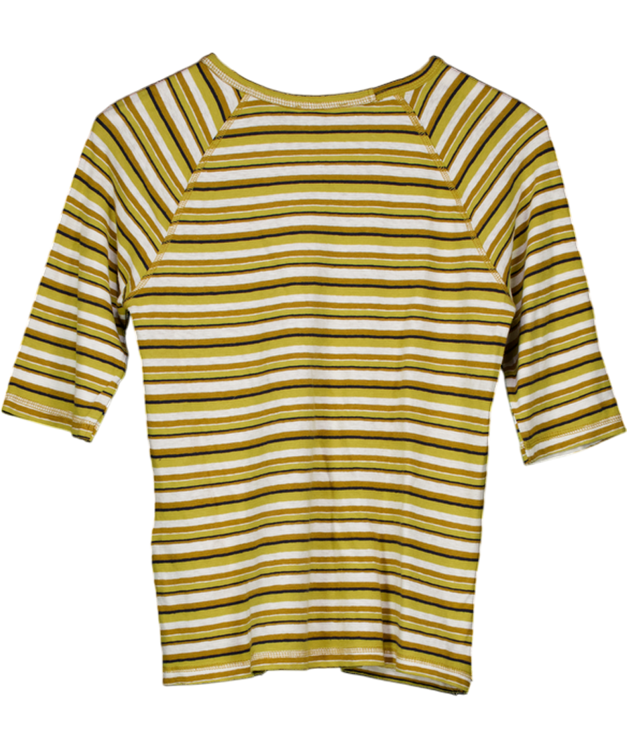 ZARA Multicoloured Striped T-shirt UK S