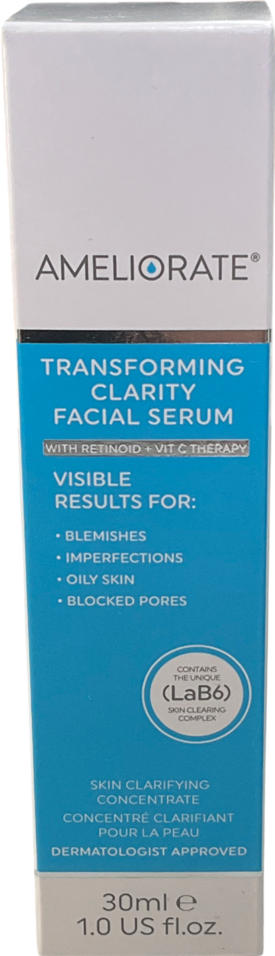 amerliorate Transforming Clarity Facial Serum 30ml