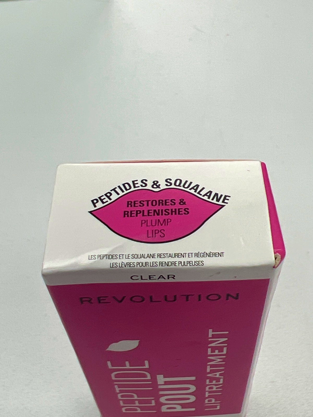 Revolution Beauty Peptide Pout Lip Treatment Clear 15ml