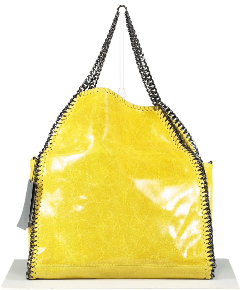 dias Yellow Classic Printed Canvas Tote One Size