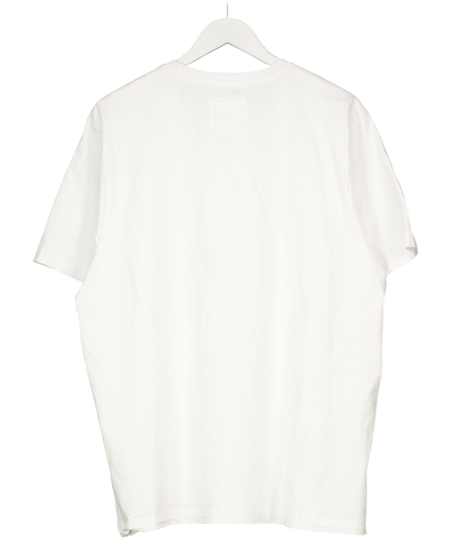 Crew Clothing Company White Round Neck Tee UK XXL