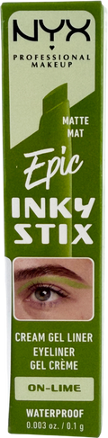 NYX Epic Inky Stix Cream Gel Eyeliner On Lime 0.1g