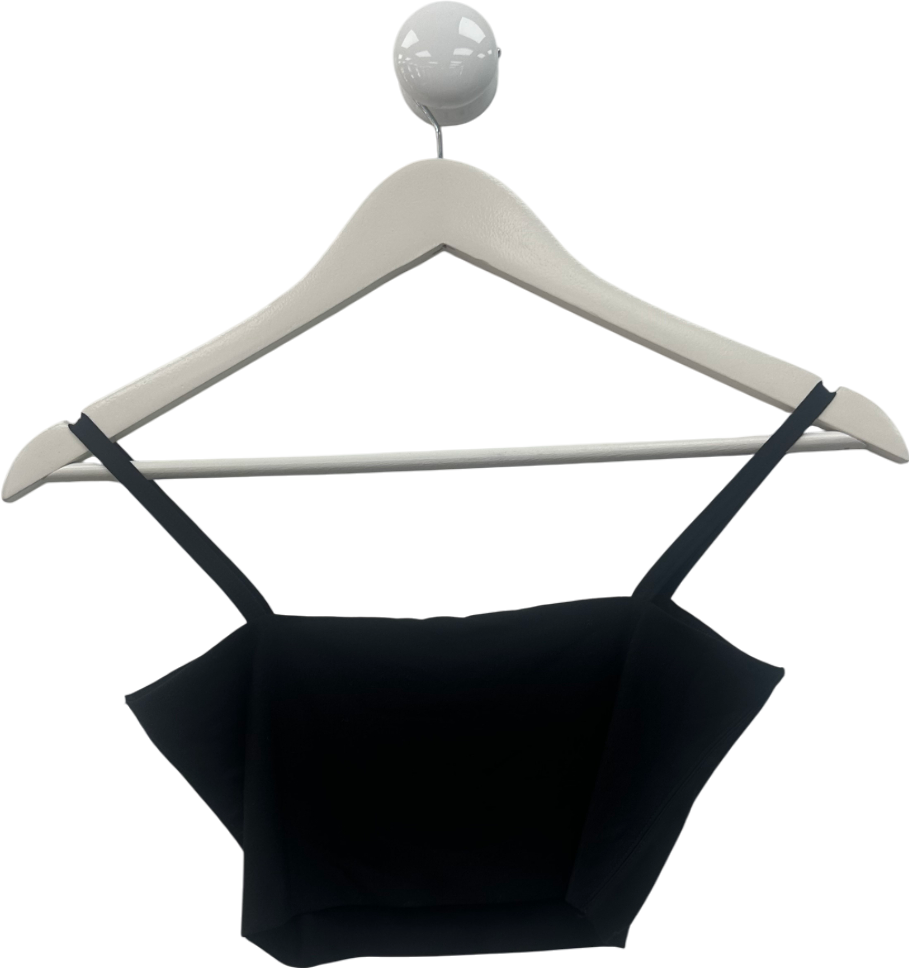 Klayd Black Strappy Scoop Tank UK S