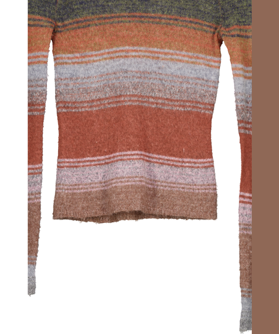 Réalisation Red The Moon In Dune Stripe Top UK XS