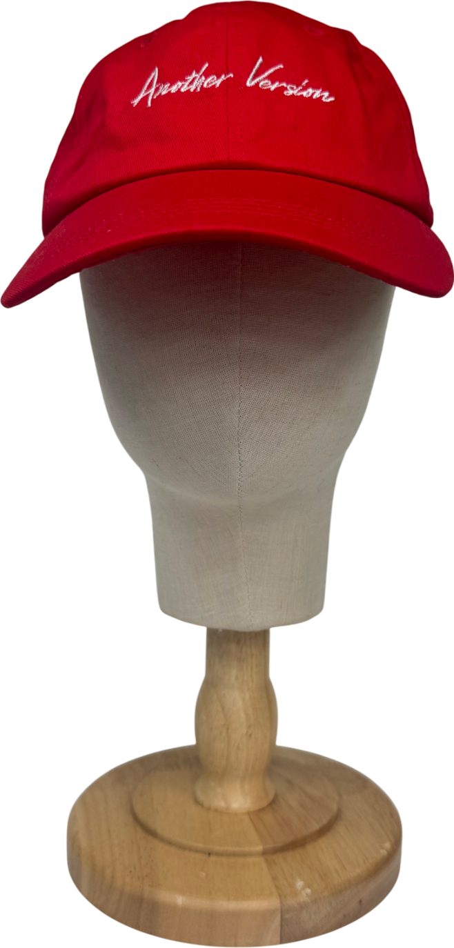 Another Version Red Cap One Size