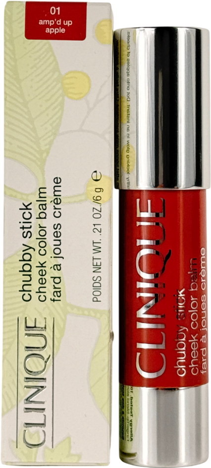 Clinique Chubby Stick Cheek Colour Balm 01 Amp'd Up Apple 6g