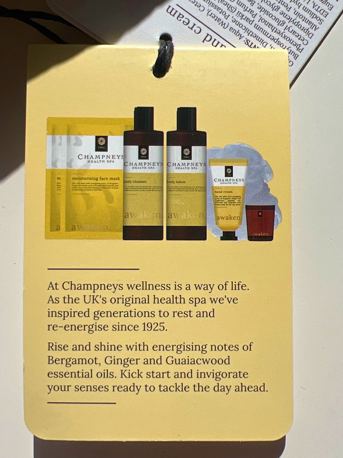 Champneys Awaken Skin Care Travel Kit