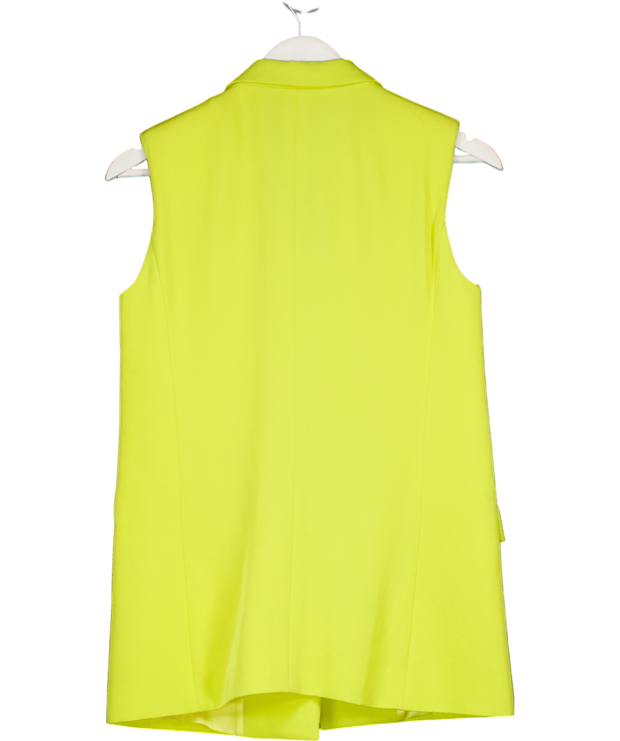 Pinko Yellow Suit Waistcoat UK 10