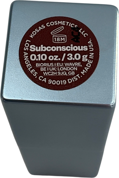 Kosas Weightless Lip Color Nourishing Satin Lipstick Subconscious 3g