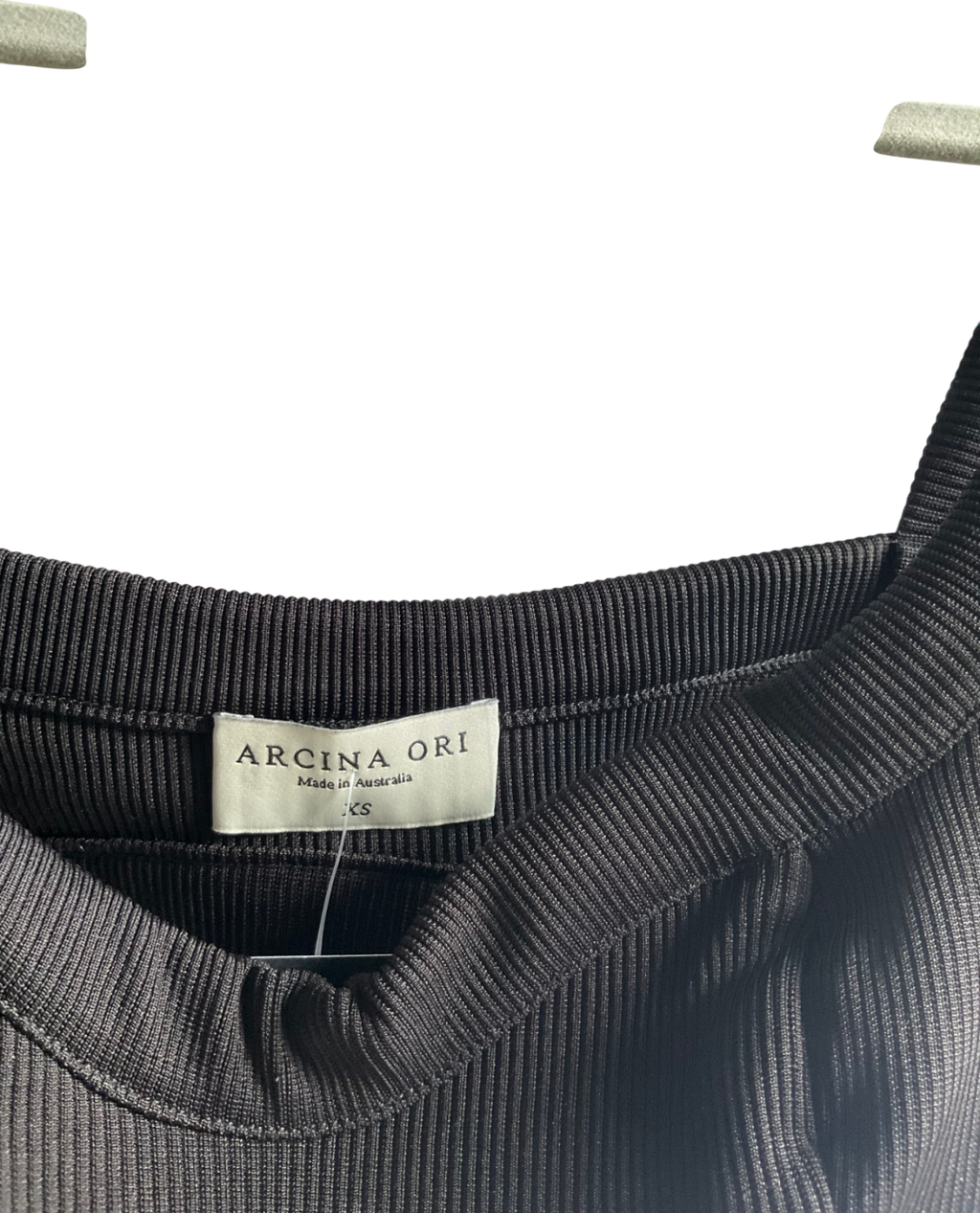 Arcina ori Black Blake Crop Top UK XS