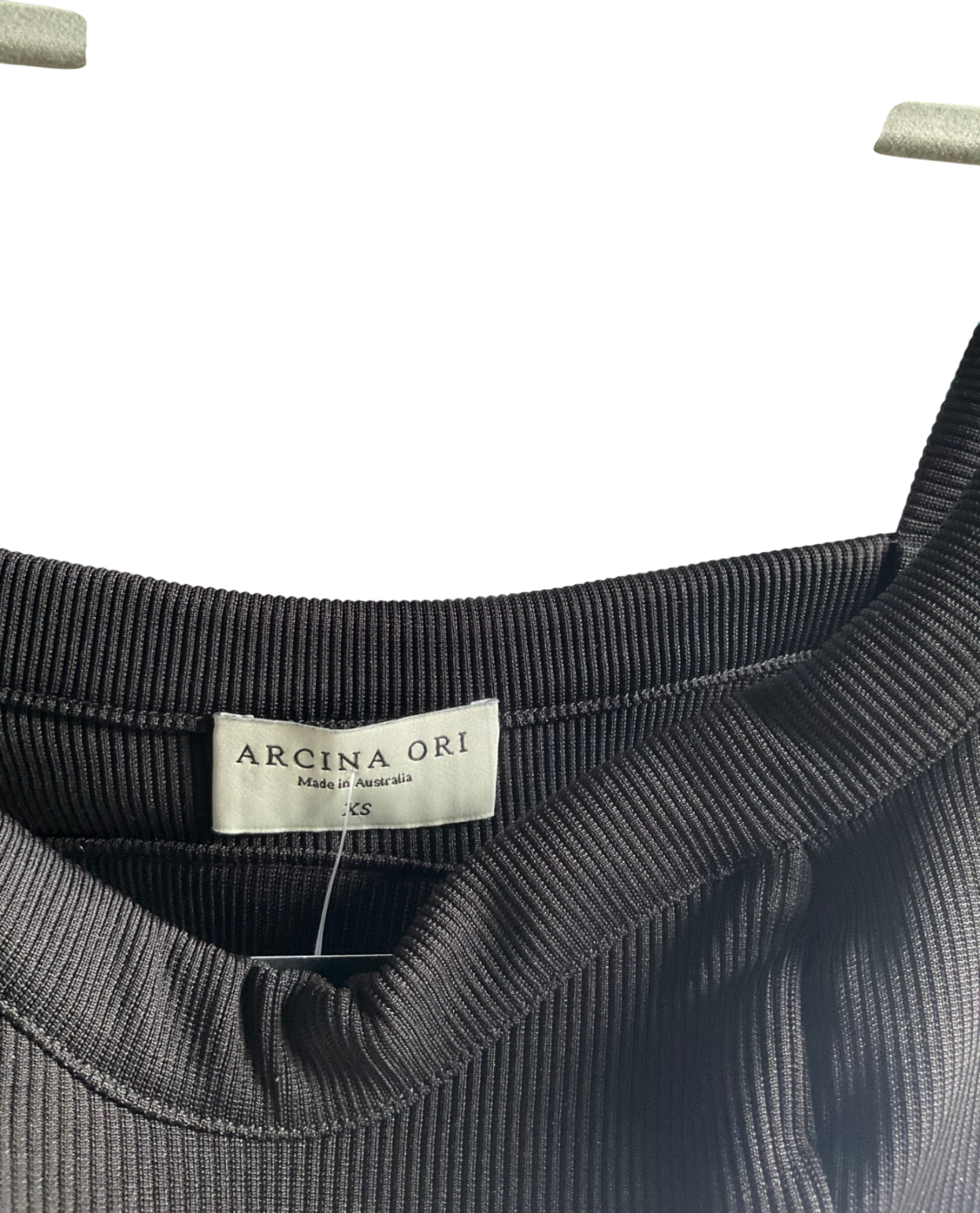 Arcina ori Black Blake Crop Top UK XS