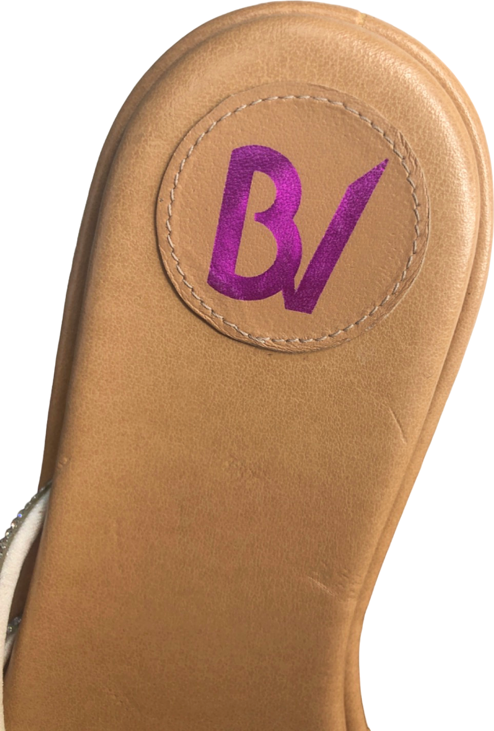 BETTINA VERMILLON Women's Stella Crystal-embellished Leather Sandals UK 5 EU 38