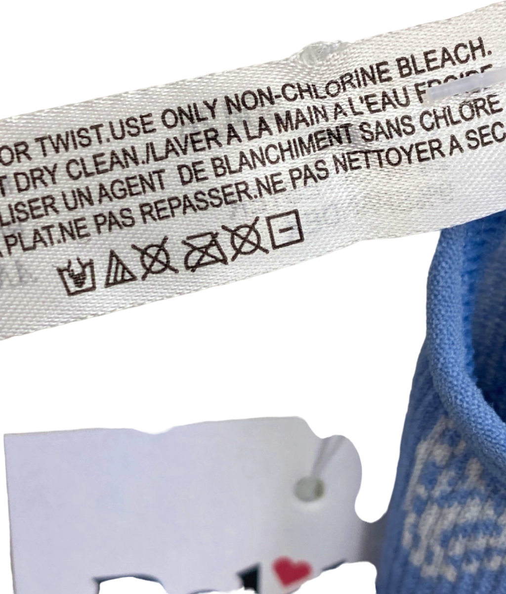 ANWND Blue Butterfly Print Jumpsuit S/M