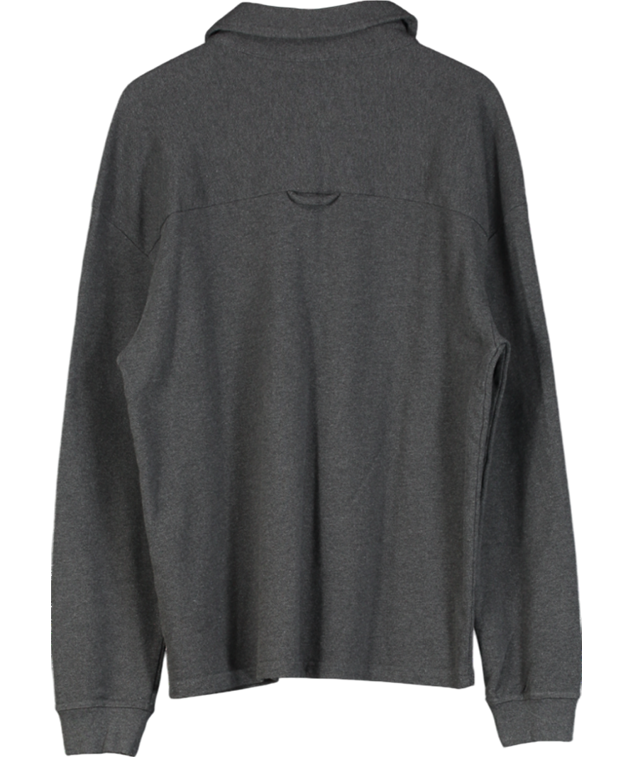 American Vintage Grey Poloshirt Rilibay Shirt UK L