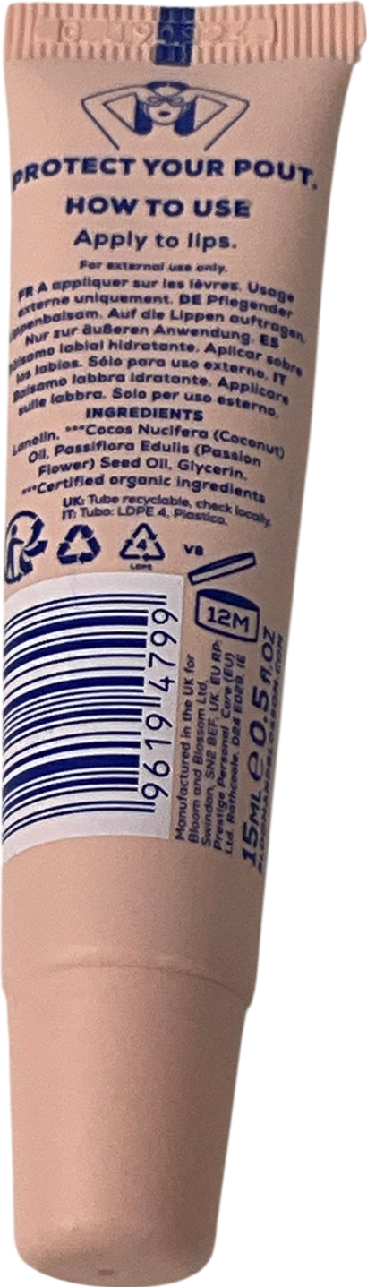 bloom blossom Lip Service Nourishing Lip Balm 15ml