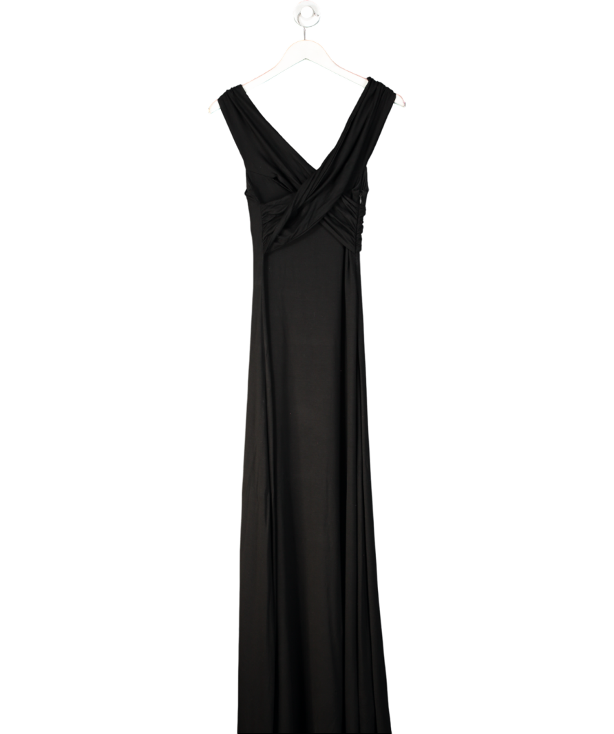 Holland Cooper Black Alexandra Maxi Dress UK S