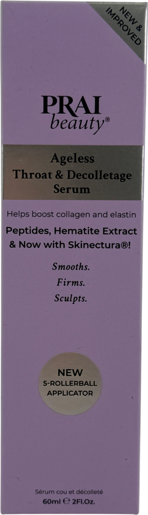 Prai Ageless Throat And Decolletage Rollerball Serum 60ml