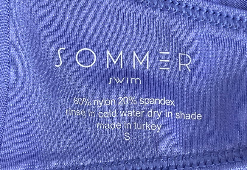 sommer swim Purple Bikini Set UK S/M