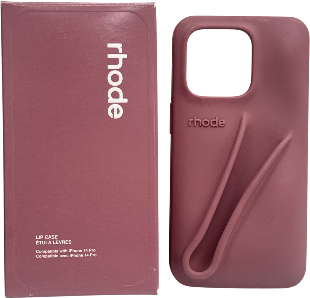 Rhode Pink Lip Case Salty Tan - Iphone 14 Pro Max One Size