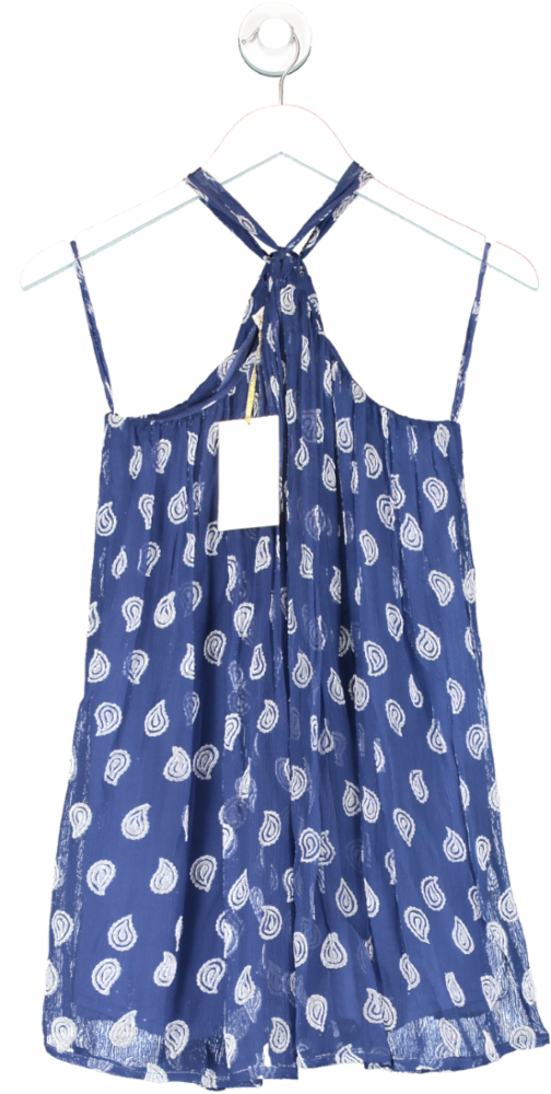 cloe Blue Jeanie Mini Dress UK XS