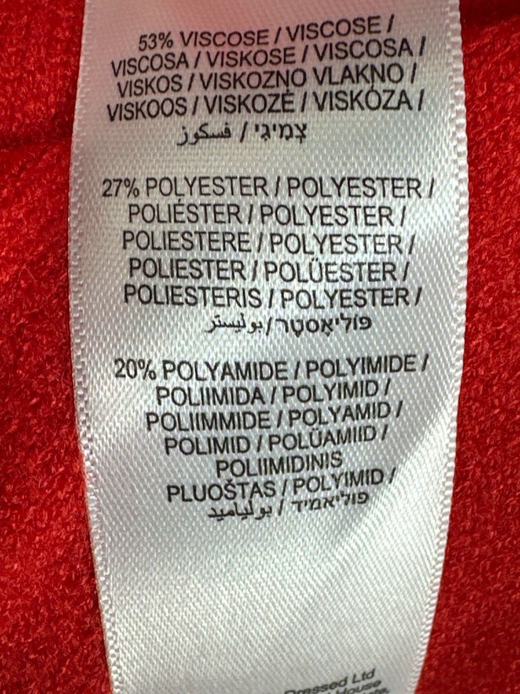 Never Fully Dressed Red and Pink Sydney Wrap Dress UK M