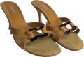 Kaliko Beige Leather Heeled Sandals EU 39