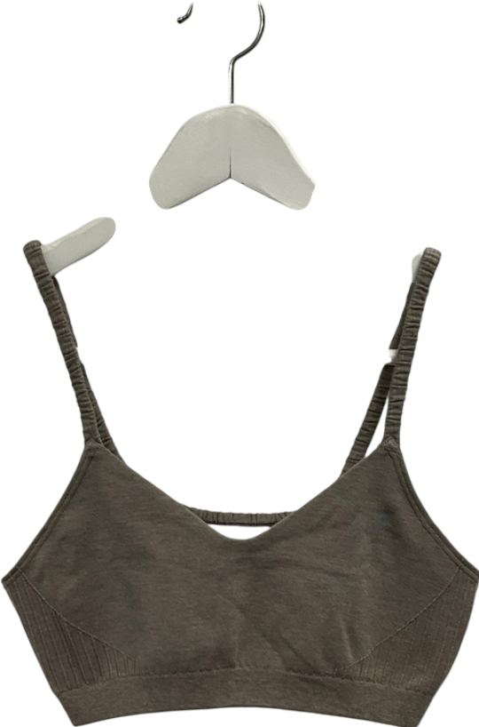 gymshark Beige Luxe Seam Free Bralette UK S