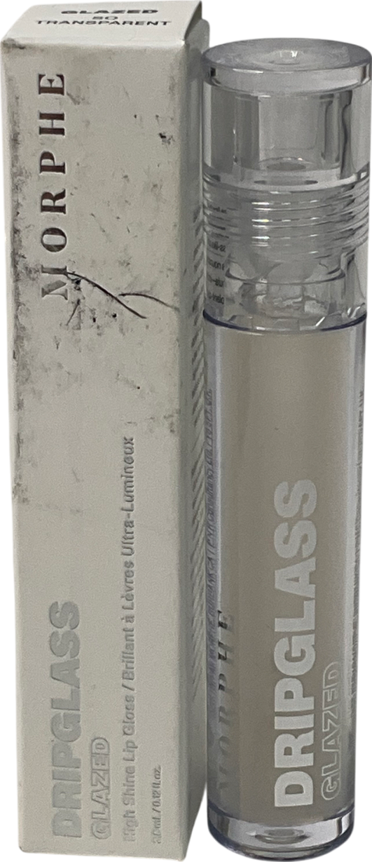 Morphe Dripglass Glazed High Shine Lip Gloss So Transparent 3.8