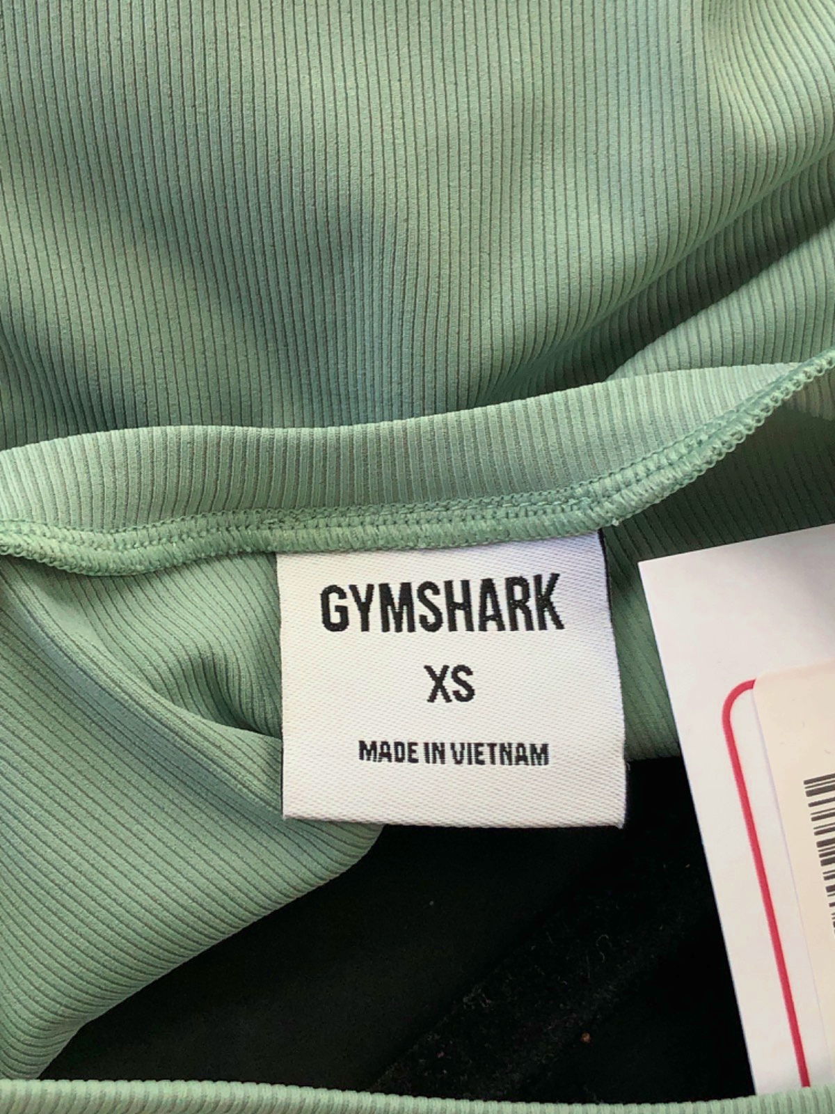 Gymshark Green Cut-Out Detail T-Shirt UK XS