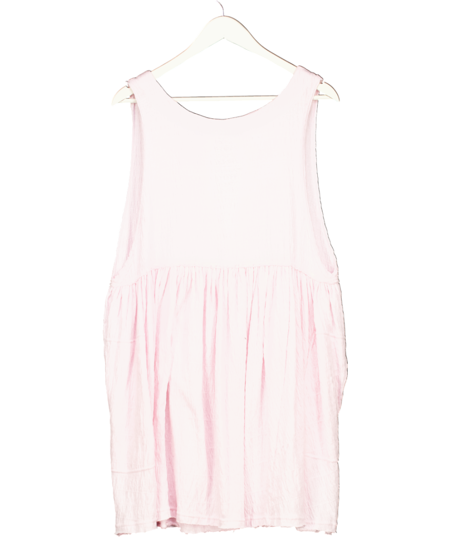 Free People Pink I'm Still Obsessed Sleeveless Mini Dress UK M