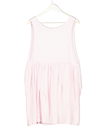 Free People Pink I'm Still Obsessed Sleeveless Mini Dress UK M