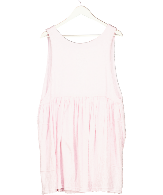 Free People Pink I'm Still Obsessed Sleeveless Mini Dress UK M