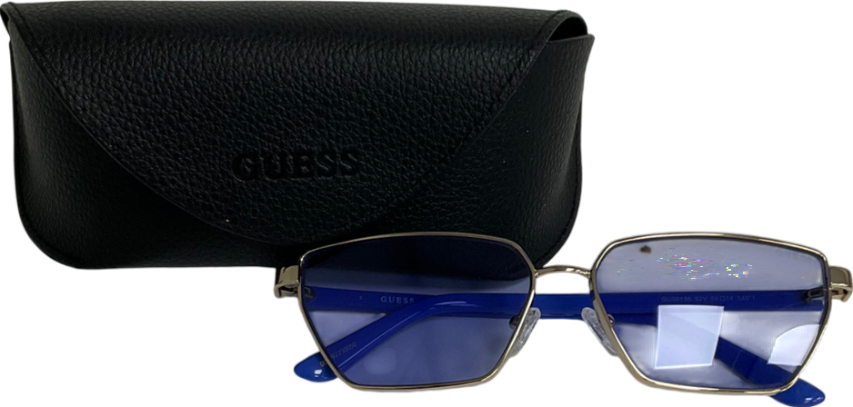 Guess Light Purple 92v Shiny Pale Gold Sunglasses