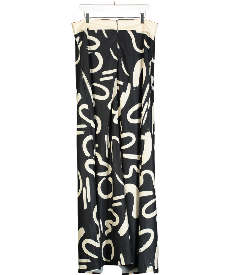 Runaway The Label Black Alba Maxi Dress UK 12