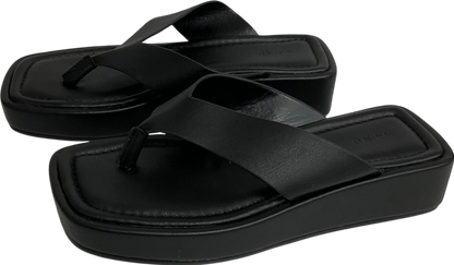 M&S Black Getaway Flatform Flip Flops UK 5 EU 38 👠