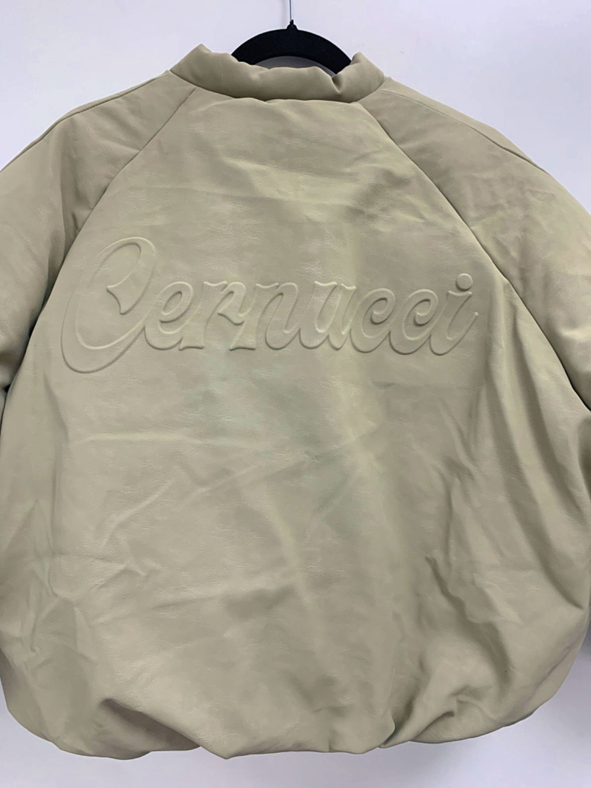 Cernucci Beige Puffer Jacket UK S