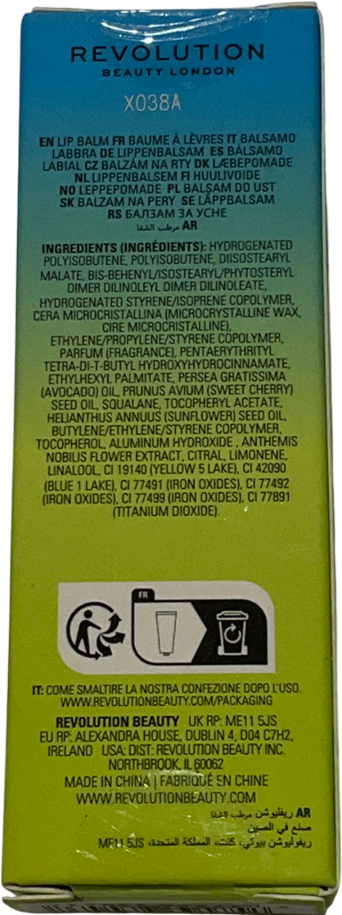 Revolution Juicy Peptide Lip Balm Mint 8ml