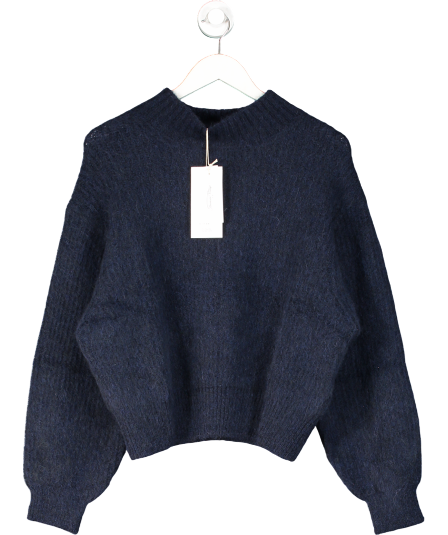 American Vintage Vintage Super Soft Navy Blue East Italian Yarn Jumper UK M