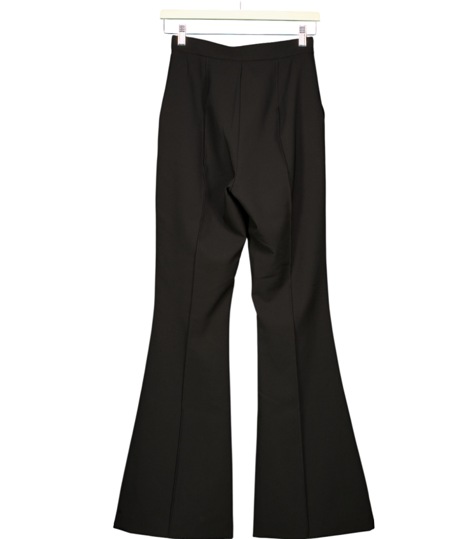 Lavish Alice Black Emelie Fit And Flare Trousers UK 6