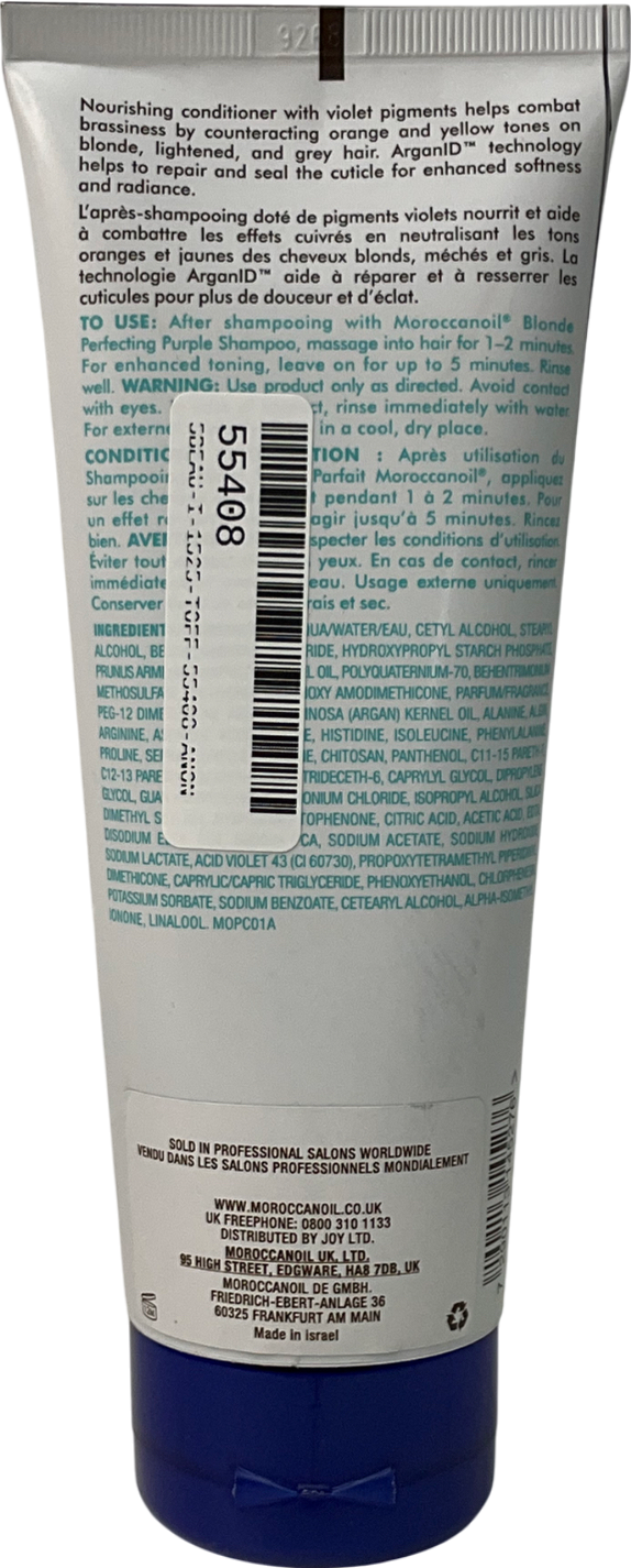 Moroccanoil Blonde Perfecting Purple Conditioner 200ml