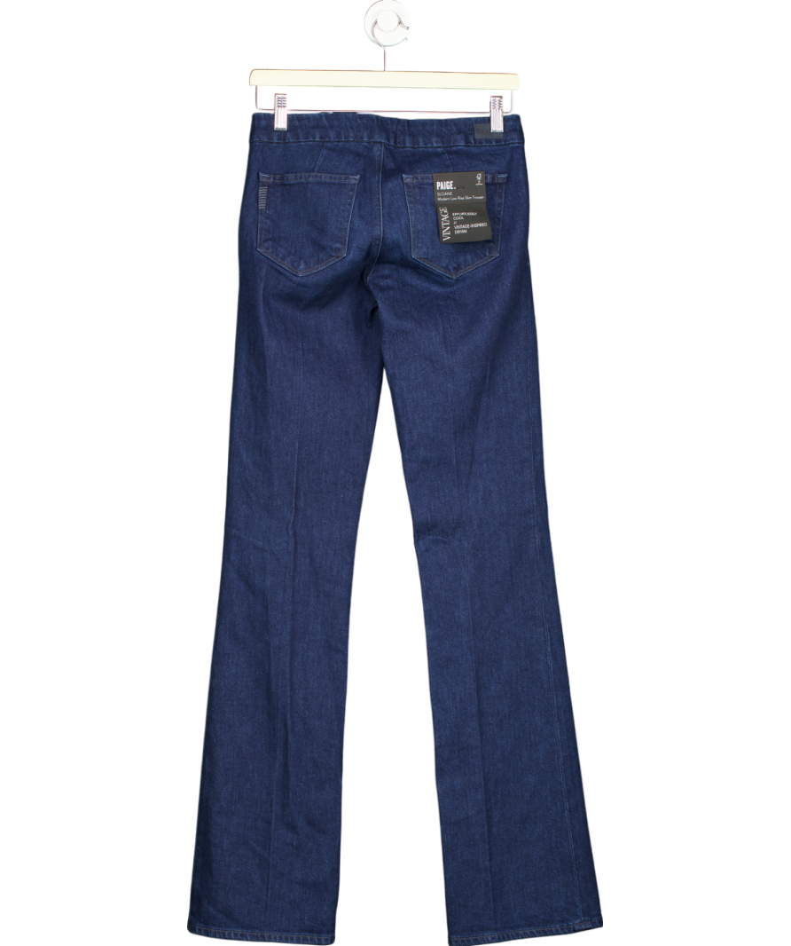 PAIGE Blue Sloane Modern Low Rise Slim Jeans W25