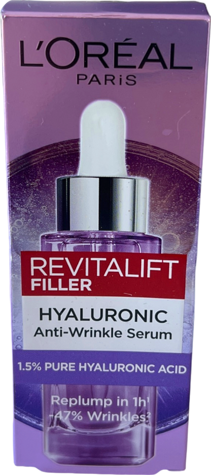 L'Oreal Paris Revitalift Filler Hyaluronic Anti-Wrinkle Serum  30ml