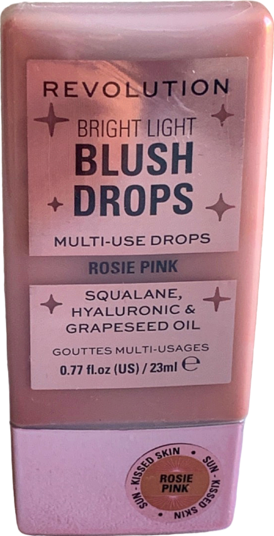 Revolution Bright Light Blush Drops Rosie Pink 23ml